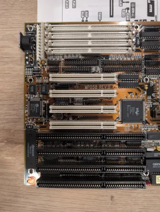 Placa base Pentium 1 Dash computer MP058 mala