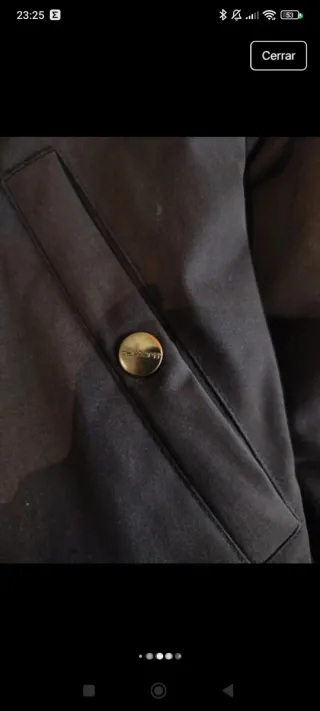 Abrigo Carhartt Negro 3/4