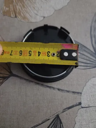 Tapacubos BBS Negro Brillante (4 unidades)