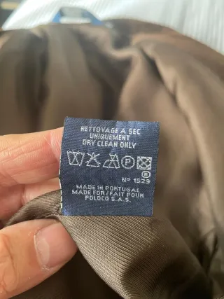 Americana Pana Marrón Oscuro Ralph Lauren