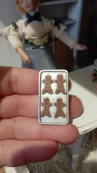 Bandeja de Galletas Miniatura 1:12 - Repostería