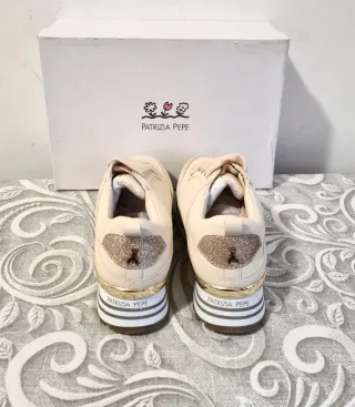 Scarpe Patrizia Pepe Bambina Tg.34 Pelle