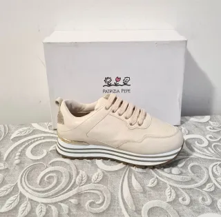 Scarpe Patrizia Pepe Bambina Tg.34 Pelle