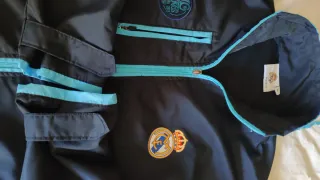 Chaqueta Real Madrid Azul Fina