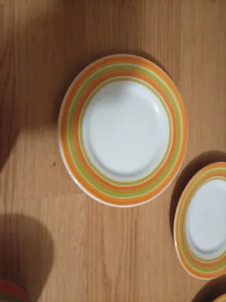 Juego 4 Tazas Café Porcelana