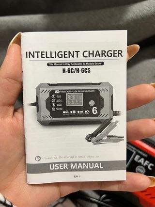 Cargador Batería Coche 12V 6A