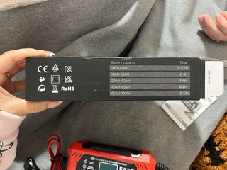 Cargador Batería Coche 12V 6A