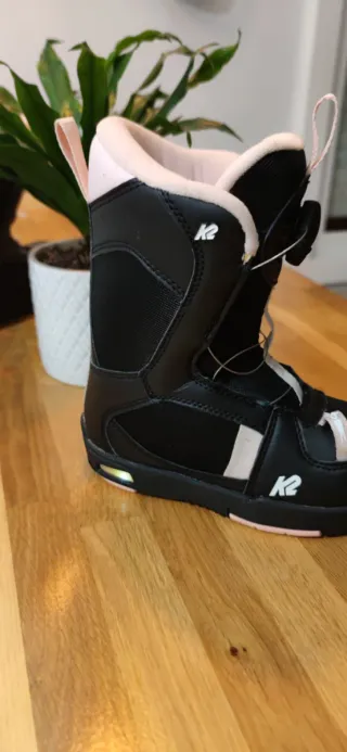 Botas Snowboard k2 n° 29'5 Niña/Niño sistema boa.
