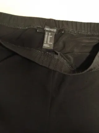 Pantalón campana negro