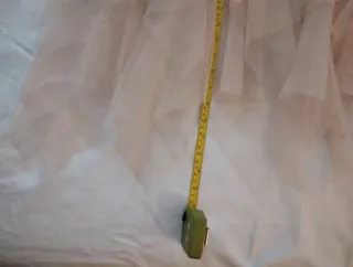 Gonna tulle balze rosa antico taglia unica