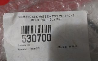 Desviador Shimano NUEVO