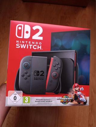 Nintendo Switch 2 + Mario Kart World Precintada