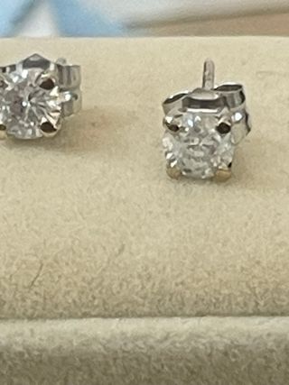 Pendientes Oro 18k Diamantes 1.09ct
