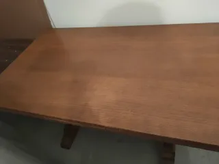 Mesa de roble macizo
