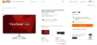 Monitor Viewsonic 32 4K Nuevo