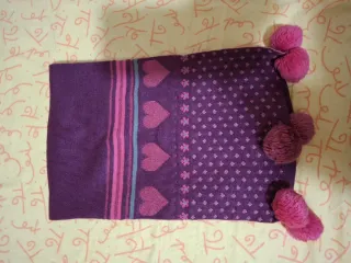 Sciarpe bambina rosa blu e a fantasia