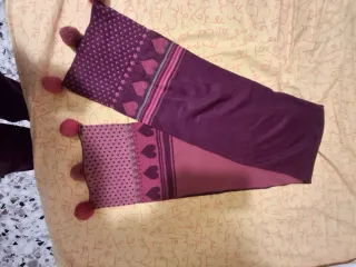 Sciarpe bambina rosa blu e a fantasia