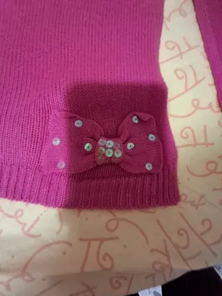 Sciarpe bambina rosa blu e a fantasia