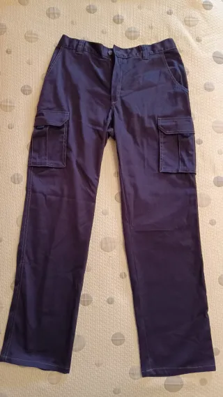 Pantalón de trabajo azul marino largo (48) - Ropa