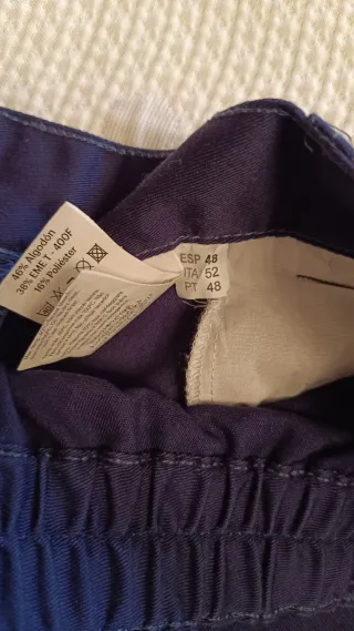 Pantalón de trabajo azul marino largo (48) - Ropa