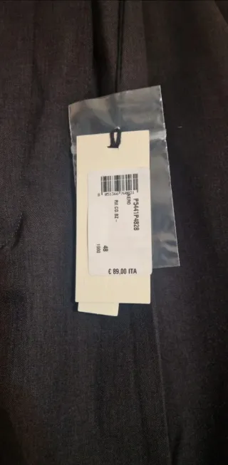 Pantaloni Imperial Uomo Taglia 48 Grigio