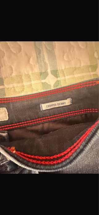 Pantalón cropped Salsa Jeans azul