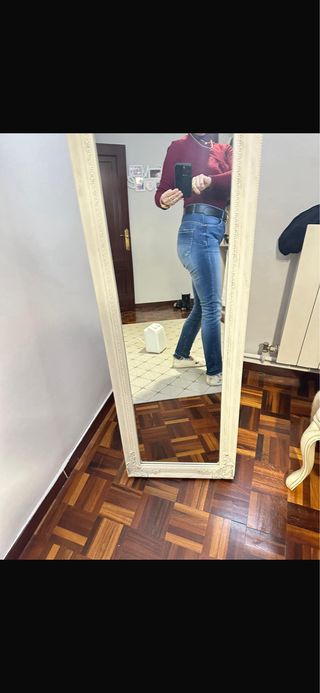 Pantalón cropped Salsa Jeans azul