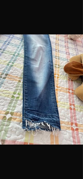 Pantalón cropped Salsa Jeans azul