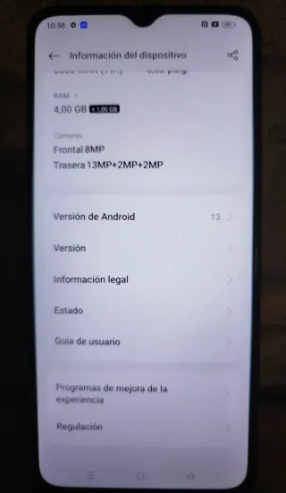 Smartphone OPPO A16s