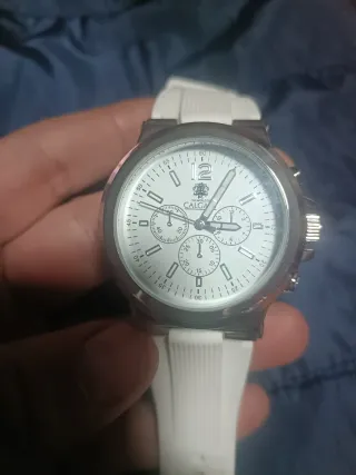 Reloj Calgary Cronógrafo Blanco