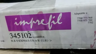 Radiador Cobre Renault