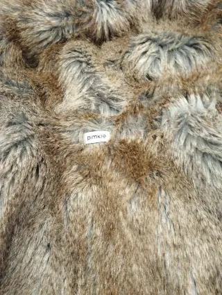 Parka Anorak Pimkie con pelo verde militar