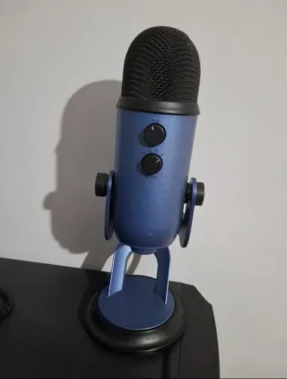 Microfone Blue Yeti Azul