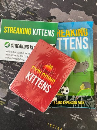 Streaking kittens