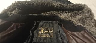 Anorak Negro y Marrón, 72€