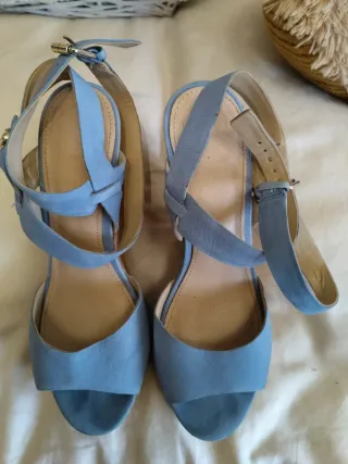 Sandalias Guess Azul Talla 37