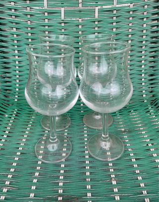 Set 4 Calici Vetro Trasparente