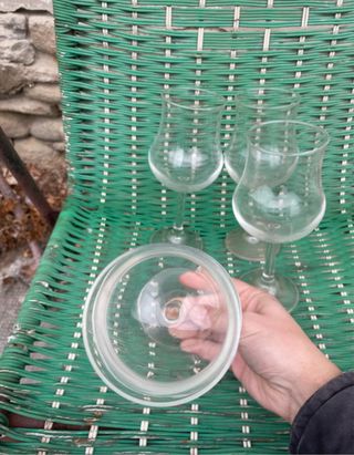 Set 4 Calici Vetro Trasparente