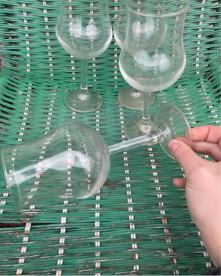 Set 4 Calici Vetro Trasparente