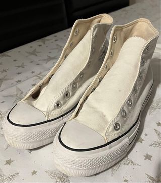 Converse Blancas Plataforma
