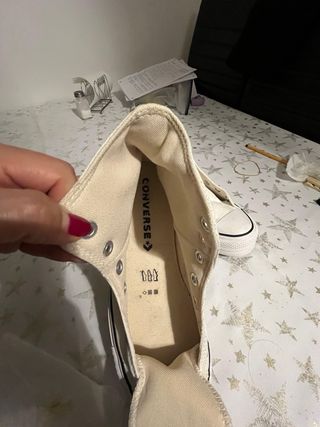 Converse Blancas Plataforma