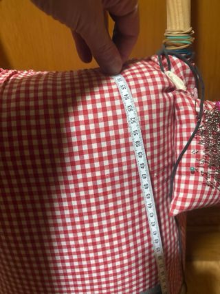 Mundillo (Almohada) para bolillos de tela y madera