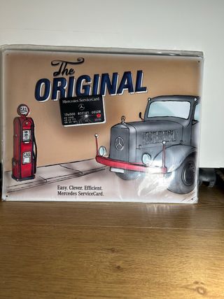 Placa Mercedes Benz The Original