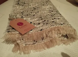 Fular Lesac beige multicolor