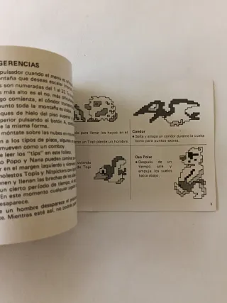 Manual Ice Climber Nintendo NES