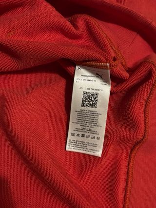 Sudadera Puma Hombre Roja