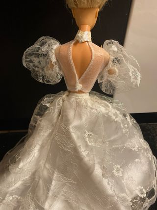 Vestito Barbie Sposa Anni '90