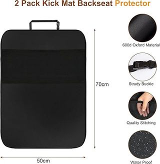 Protector Asiento Coche 3 Bolsillos