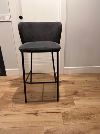 Taburete tapizado