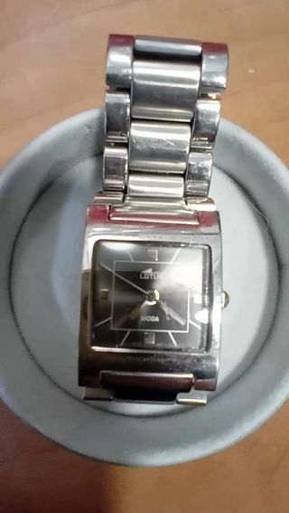 Reloj Lotus Mujer Negro/Plata